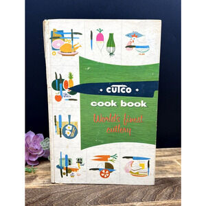 Vintage 1961 Cutco Cook Book World's Finest Cutlery Mid Century 60s MCM Kitchen
